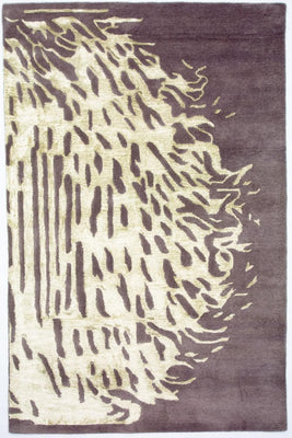 Designer Teppich 242 x 153 cm Teppich Wohnzimmer