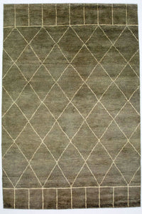 Designer Teppich 240 x 160 cm - grau