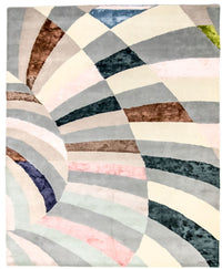 Designer Teppich 300 x 250 cm Teppich Wohnzimmer