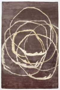 Designer Teppich 245 x 155 cm Teppich Wohnzimmer