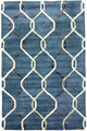 Designer Teppich 240 x 153 cm Wohnzimmer Teppich