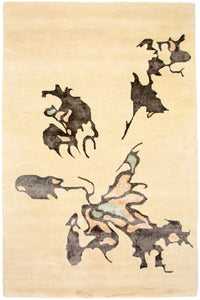 Designer Teppich 240 x 149 cm Teppich Wohnzimmer