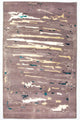 Designer Teppich 243 x 153 cm Wohnzimmer Teppich