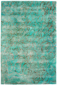 Designer Teppich 244 x 153 cm Wohnzimmer Teppich