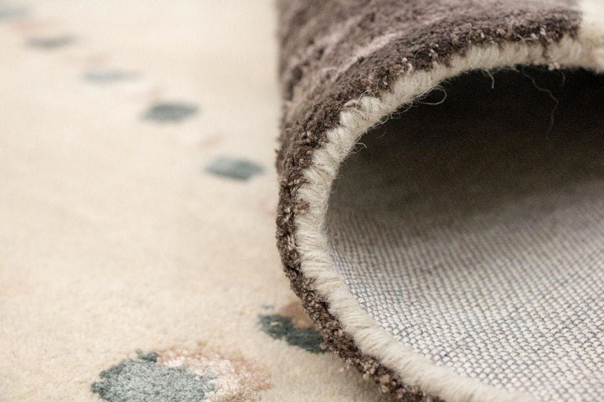 Designer Teppich 244 x 153 cm Teppich Wohnzimmer