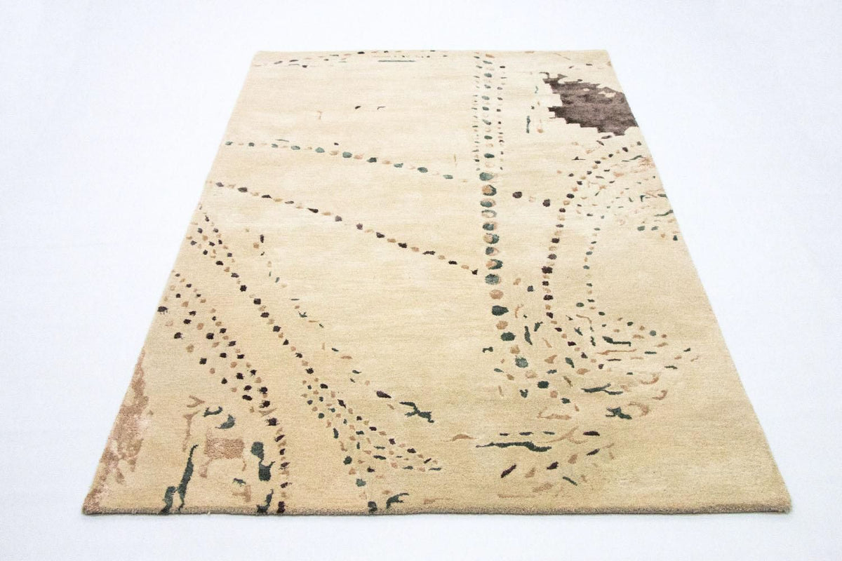 Designer Teppich 244 x 153 cm Teppich Wohnzimmer