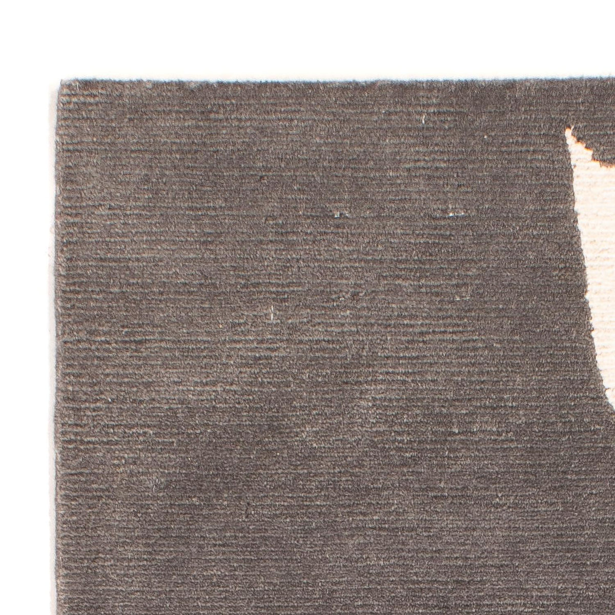 Nepal Teppich 120 x 60 cm - grau