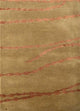 Wollteppich - 60 x 90 cm - gold