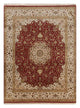 Wollteppich - 300 x 240 cm - weinrot