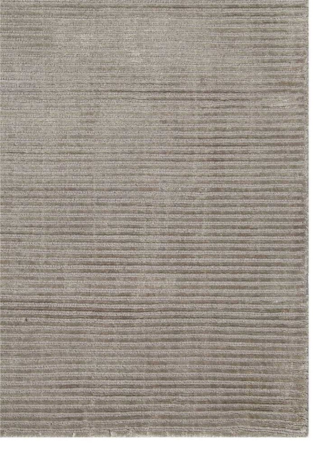 Wollteppich - 240 x 150 cm - hellgrau