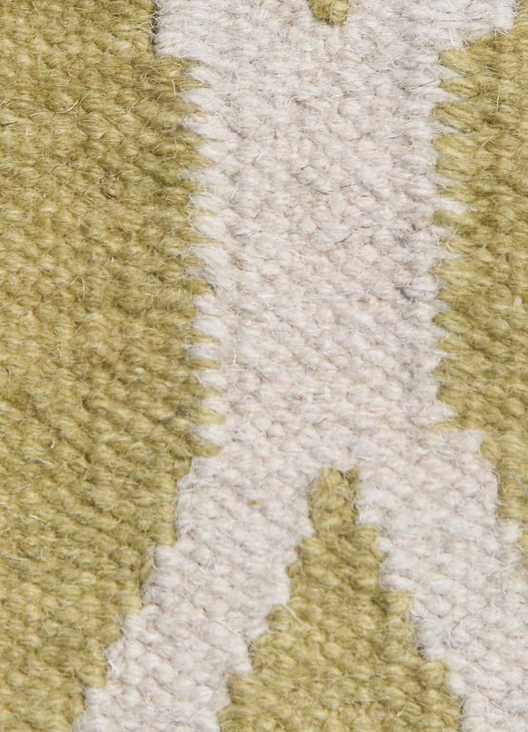 Wollteppich - 228 x 158 cm - hellgrün