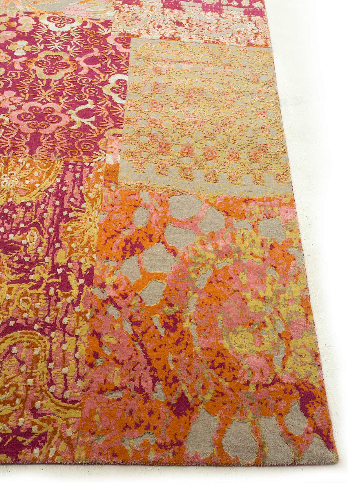 Wollteppich - 240 x 300 cm - orange