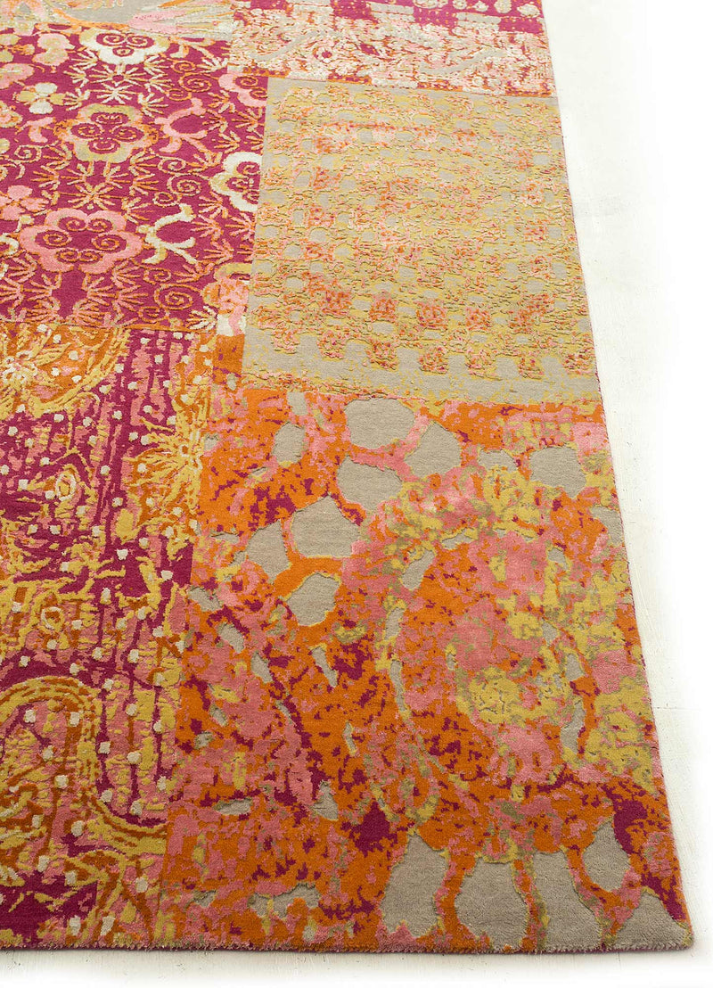 Wollteppich - 240 x 300 cm - orange