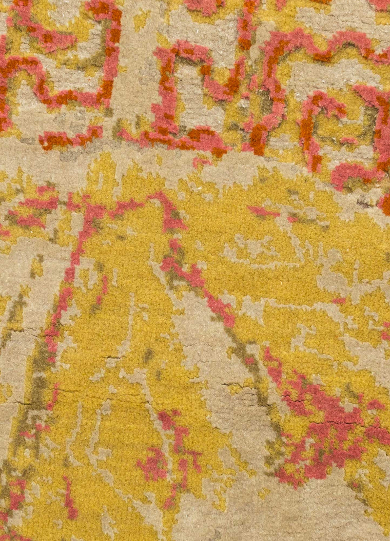 Wollteppich - 240 x 300 cm - orange