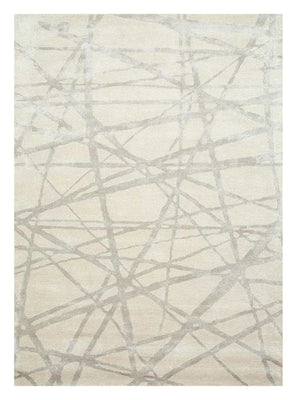 Wollteppich - 240 x 150 cm - creme