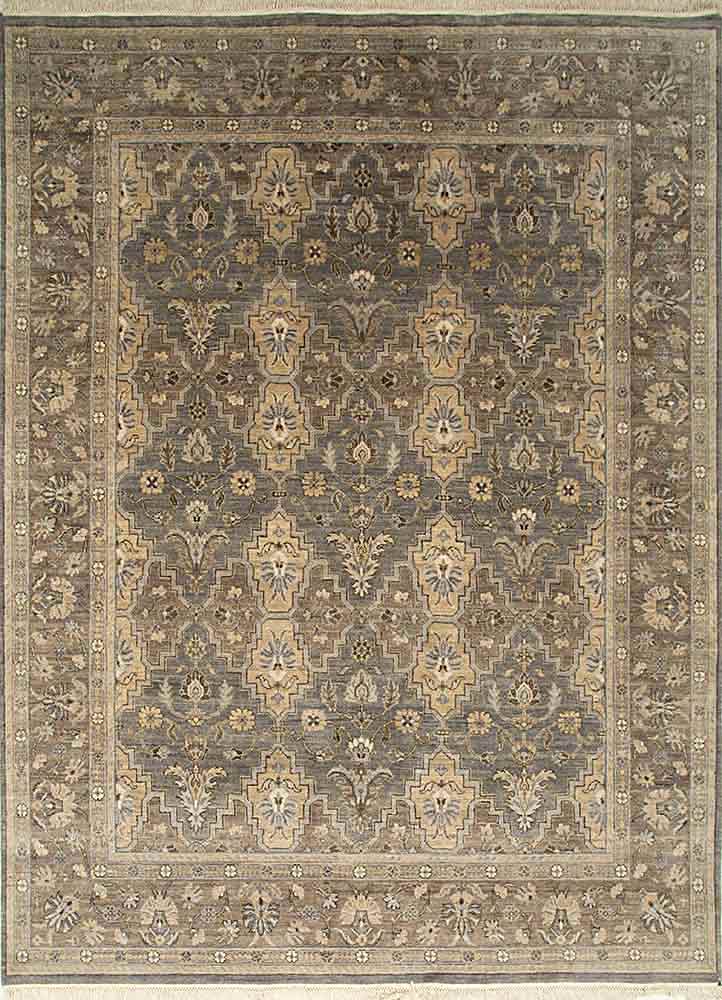 Wollteppich - 60 x 90 cm - beige