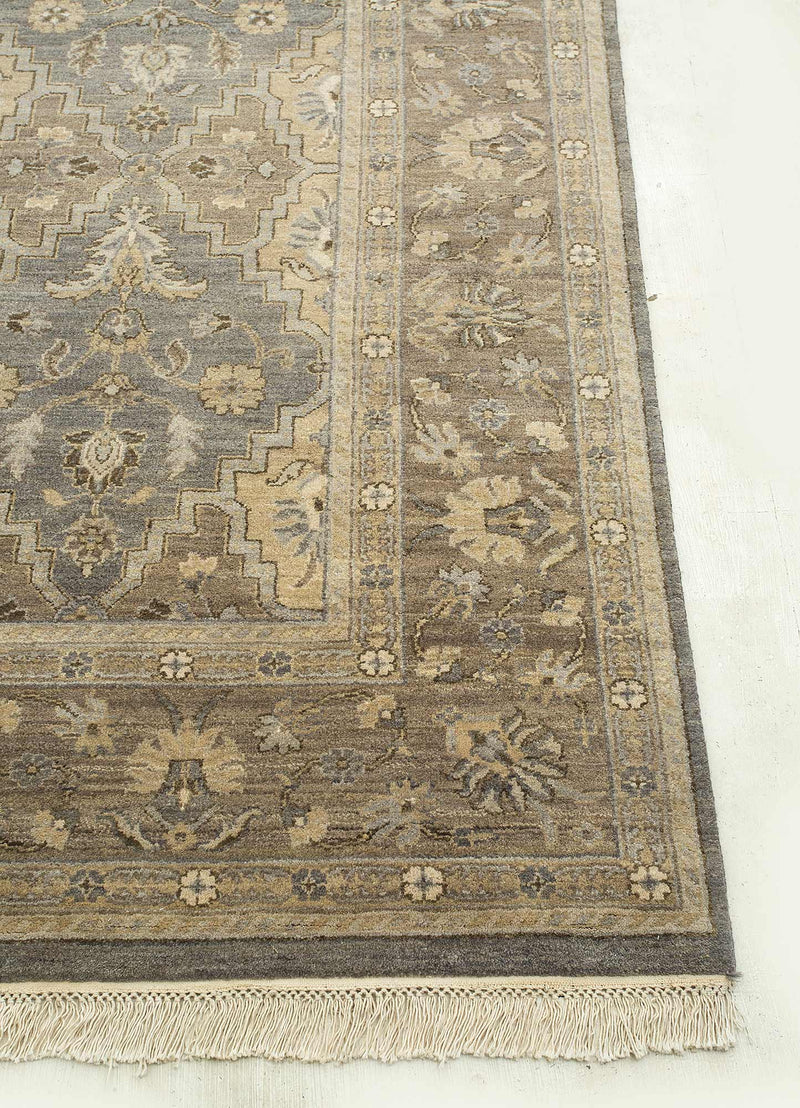 Wollteppich - 60 x 90 cm - beige