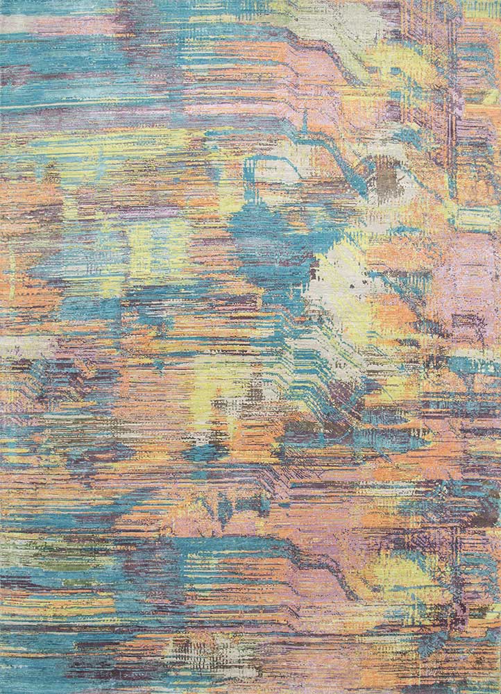 Designer Teppich - 240 x 300 cm - mehrfarbig