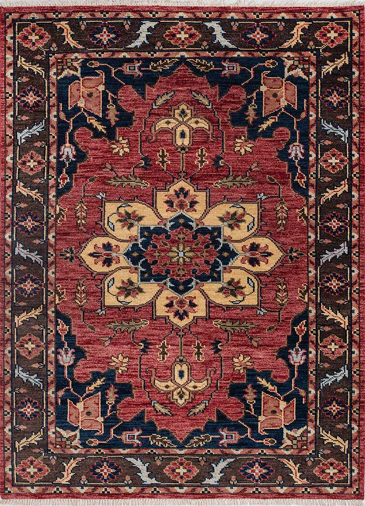 Wollteppich - 150 x 240 cm - orange