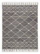 Wollteppich - 240 x 150 cm - dunkelgrau