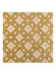 Wollteppich quadratisch  - 180 x 180 cm - gold