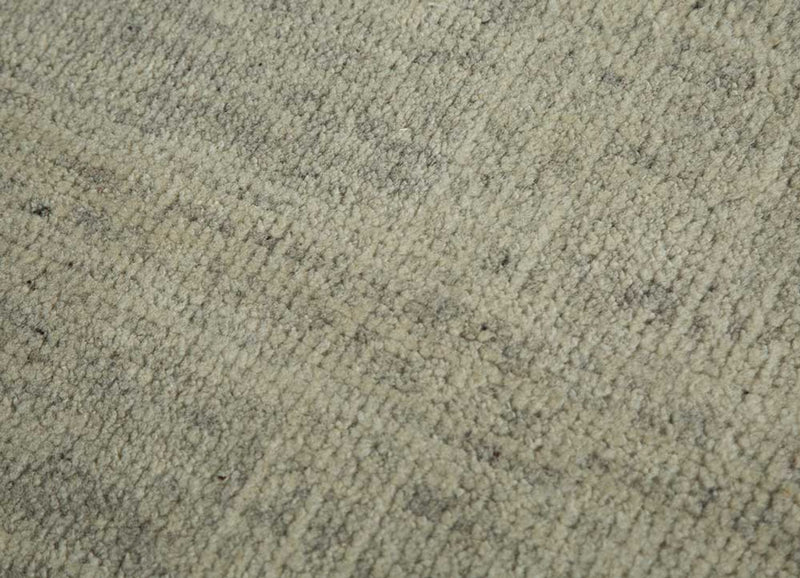 Wollteppich - 240 x 150 cm - creme