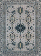 Wollteppich - 150 x 240 cm - grau