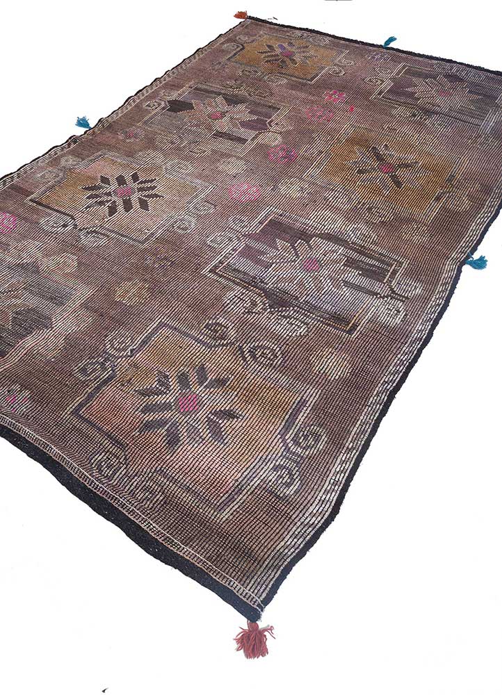 Wollteppich - 180 x 270 cm - beige