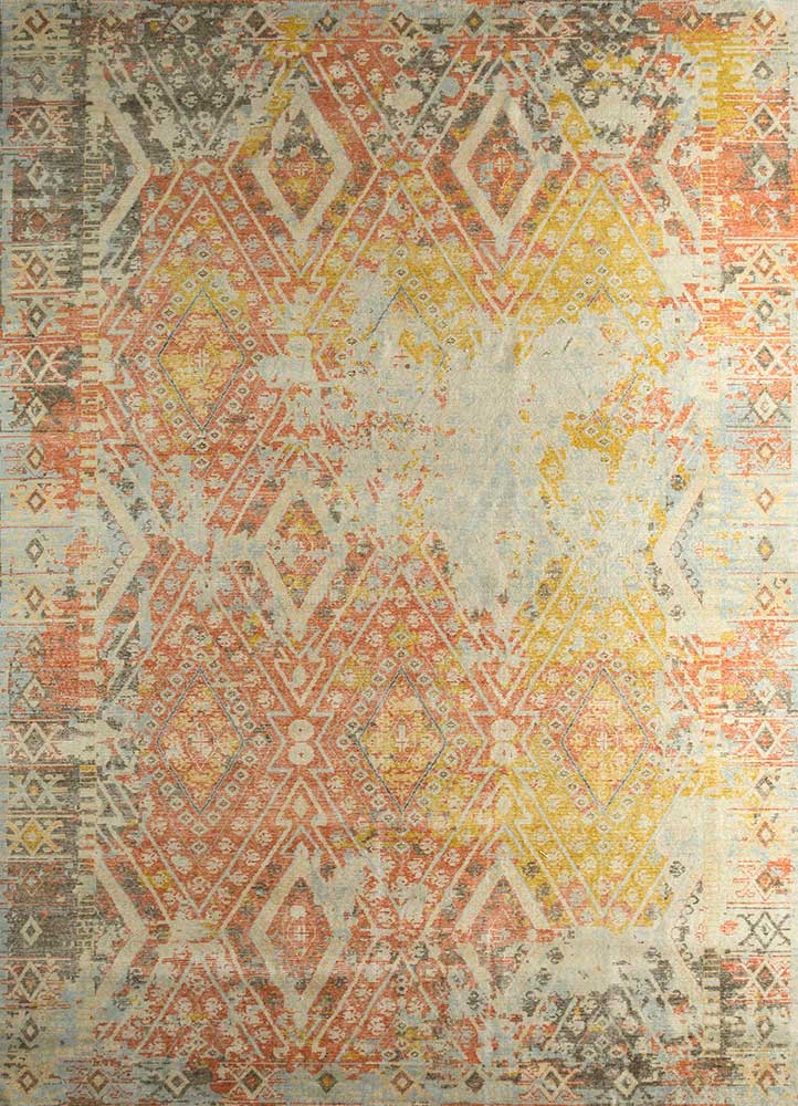 Wollteppich - 240 x 300 cm - orange