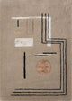 Wollteppich - 60 x 90 cm - beige