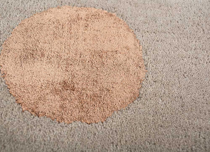 Wollteppich - 60 x 90 cm - beige