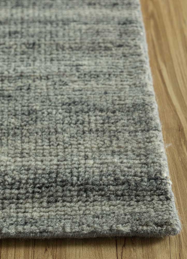 Wollteppich - 150 x 240 cm - dunkelgrün