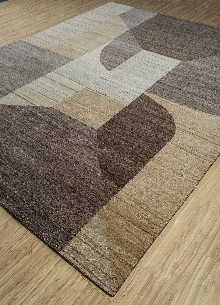 Wollteppich - 240 x 300 cm - beige