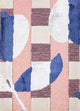 Wollteppich - 60 x 90 cm - mehrfarbig