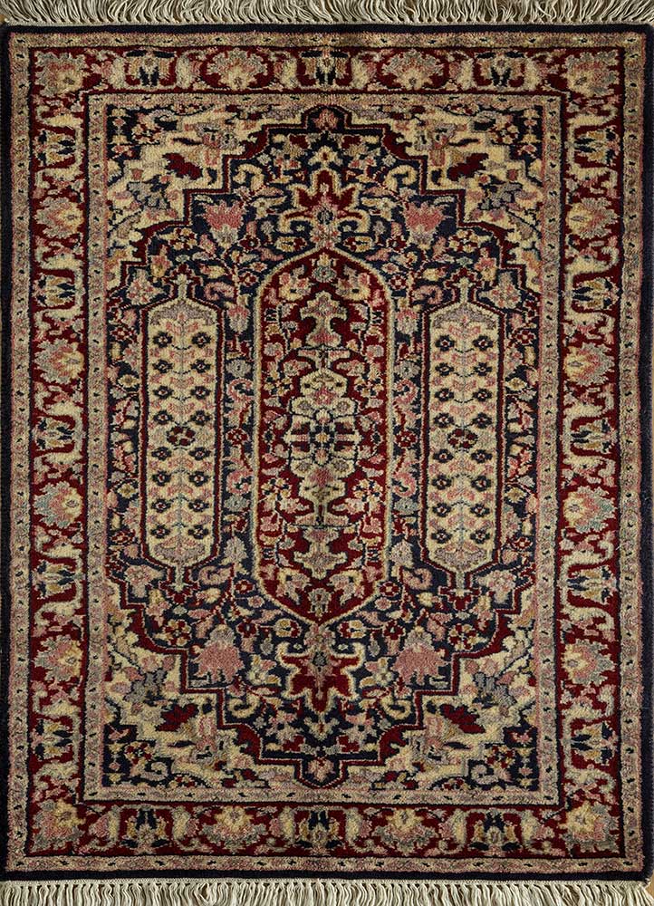Wollteppich - 75 x 120 cm - orange