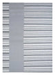 Wollteppich - 240 x 150 cm - hellgrau