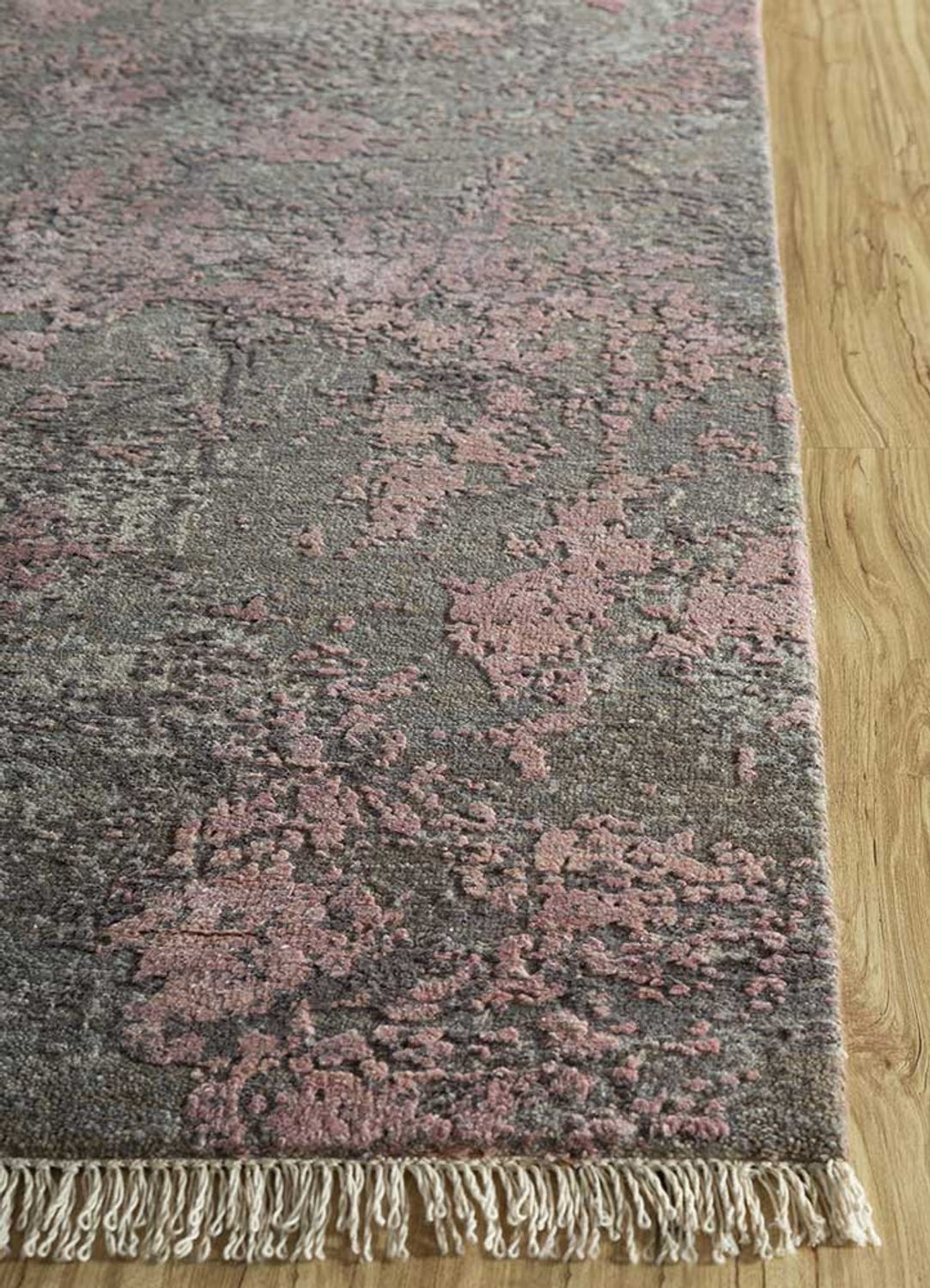 Läufer Woll - 240 x 75 cm - grau