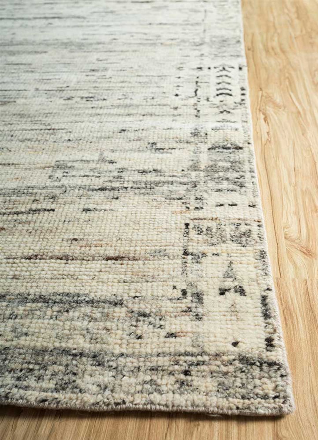 Wollteppich - 300 x 240 cm - creme