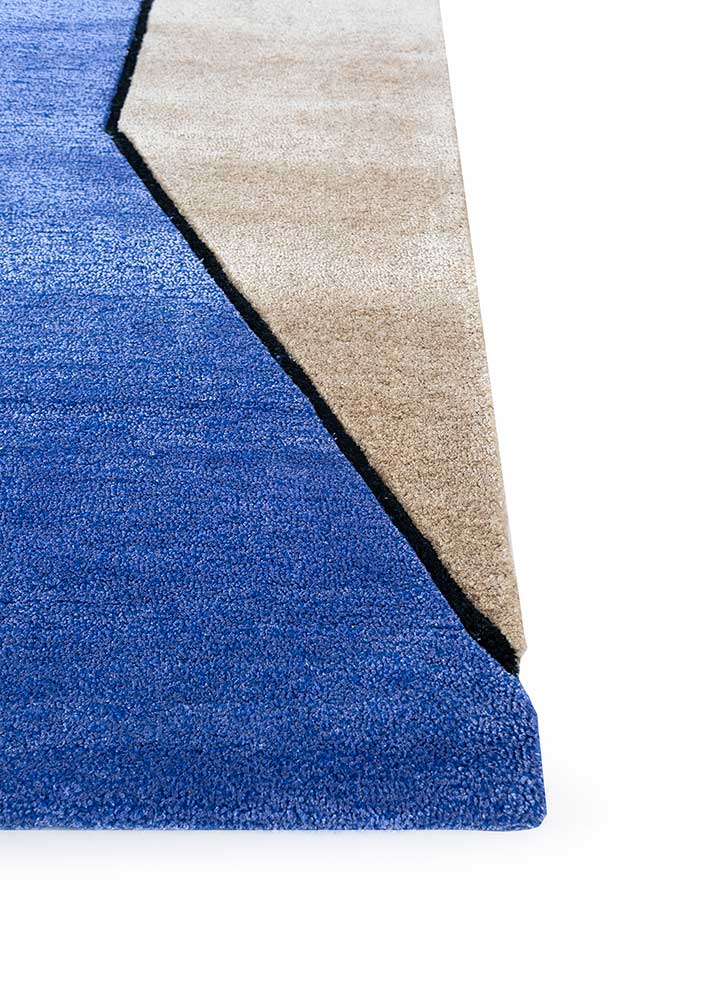 Wollteppich sonderform  - 150 x 240 cm - mehrfarbig