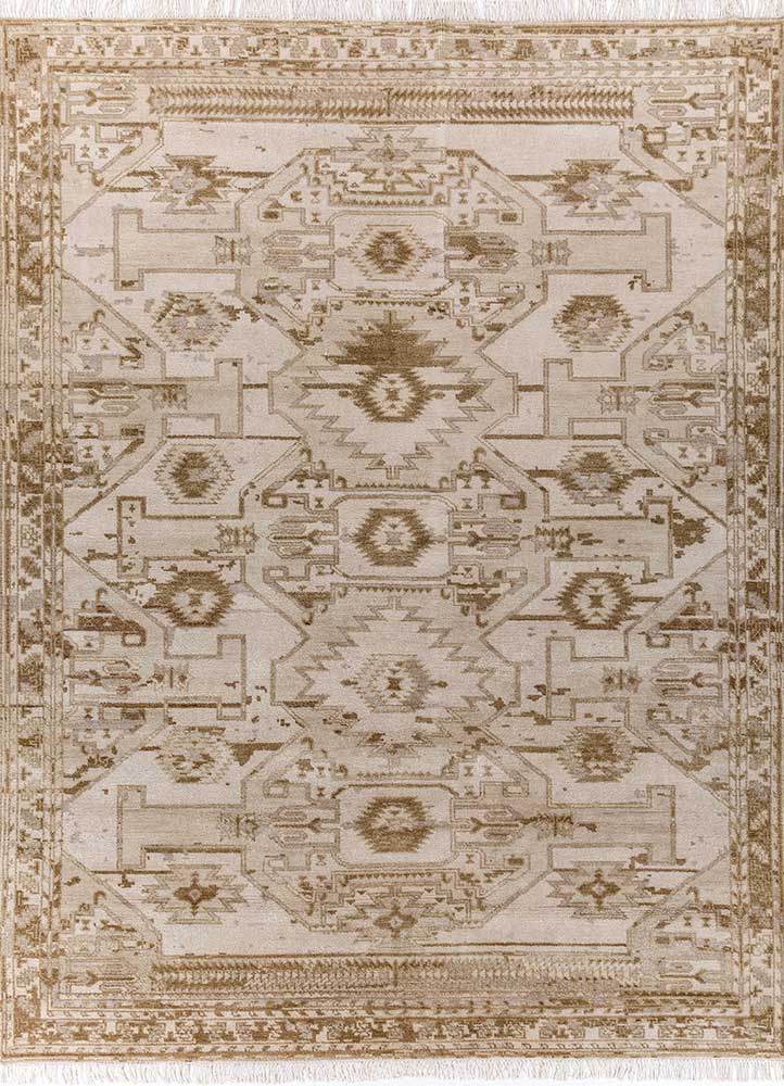 Wollteppich - 240 x 300 cm - creme