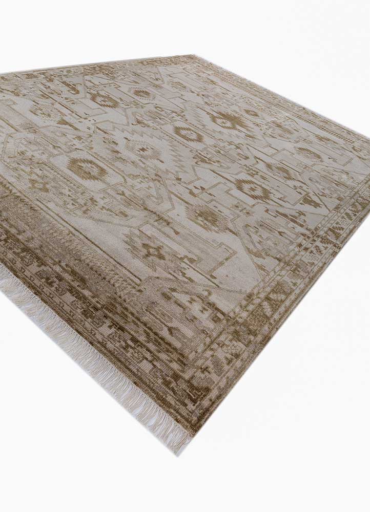 Wollteppich - 240 x 300 cm - creme