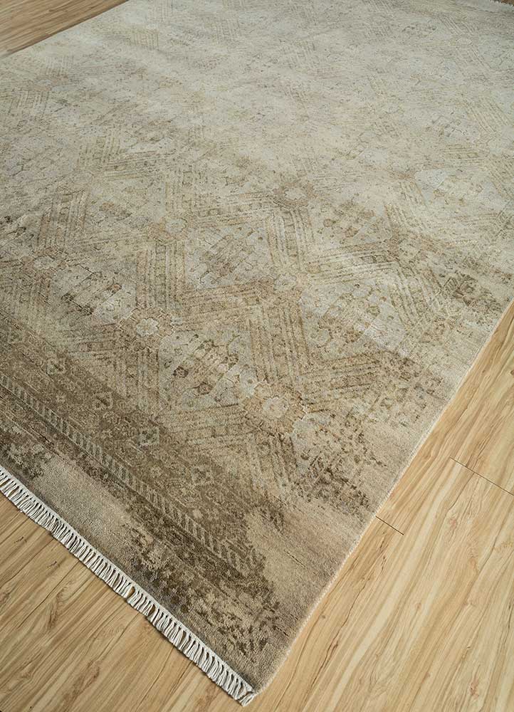 Wollteppich - 240 x 300 cm - sand