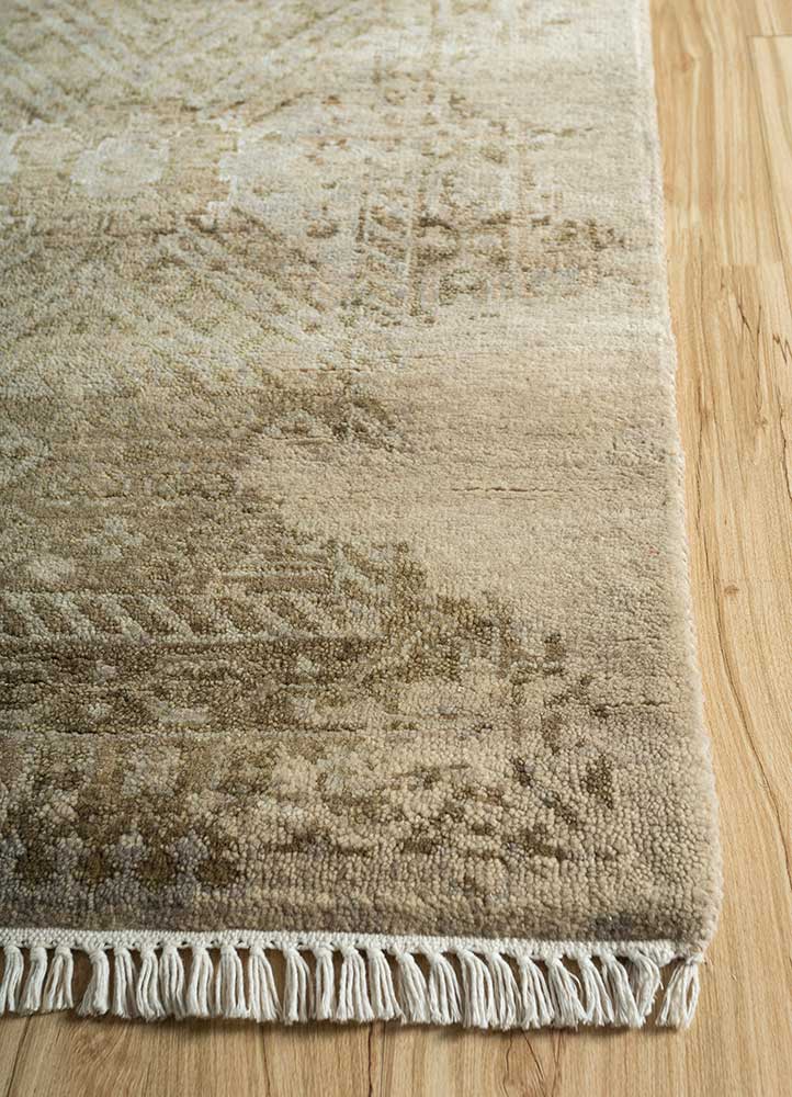 Wollteppich - 240 x 300 cm - sand