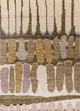 Wollteppich - 60 x 90 cm - braun