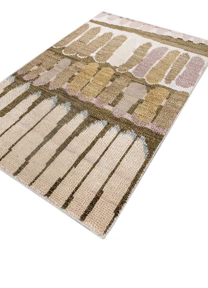 Wollteppich - 60 x 90 cm - braun