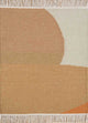 Wollteppich - 60 x 90 cm - gold