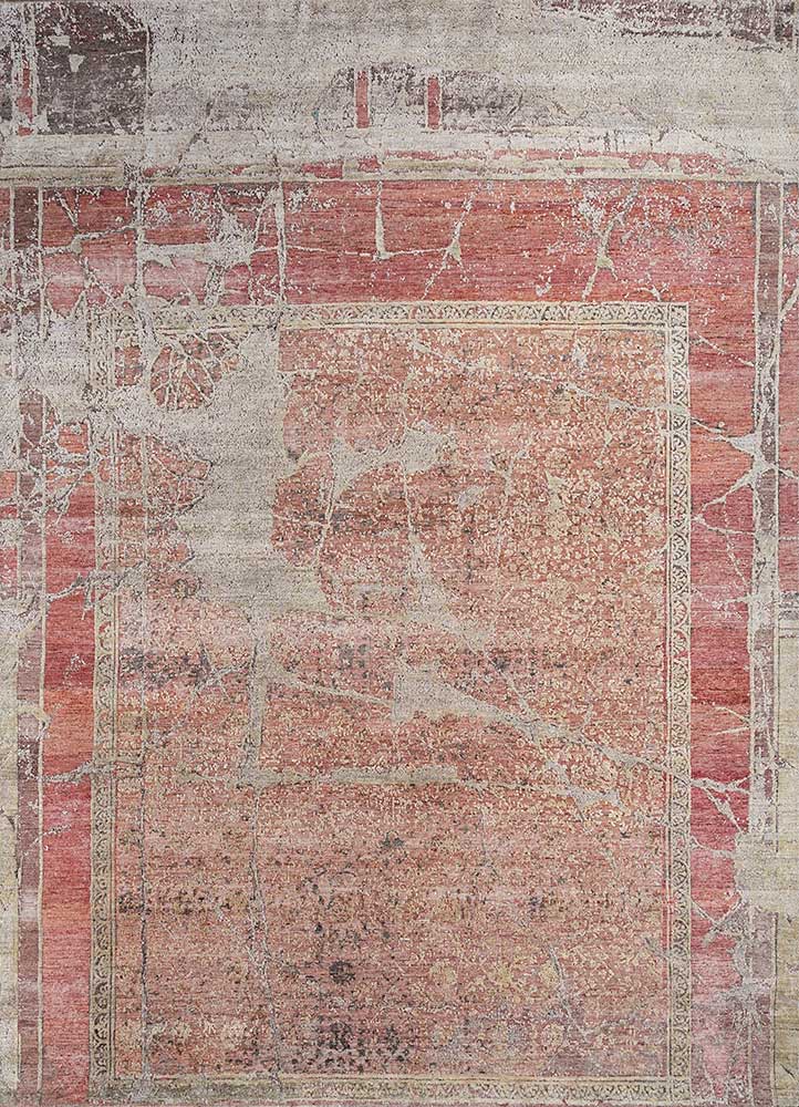 Wollteppich - 240 x 300 cm - orange