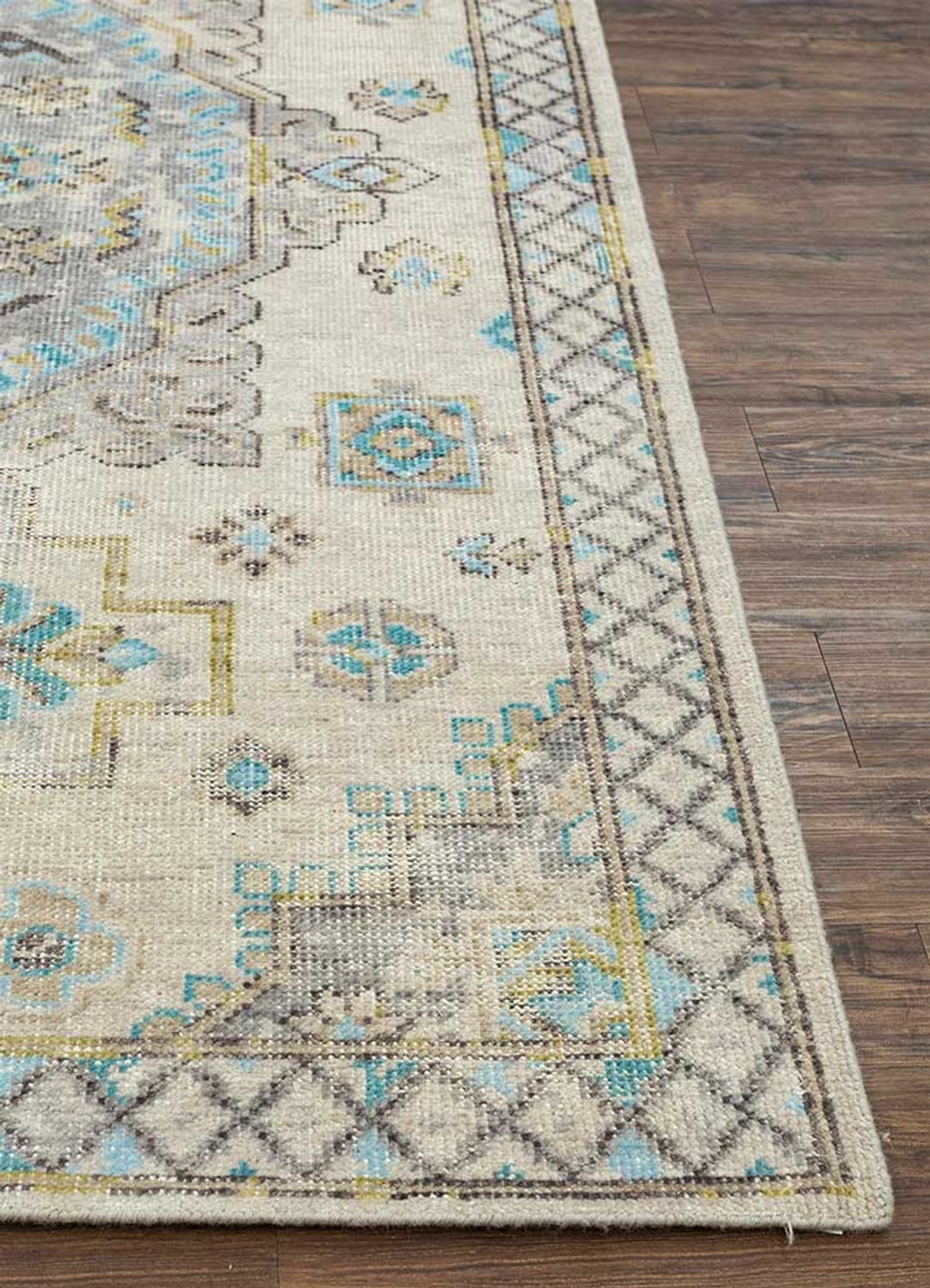 Wollteppich - 200 x 300 cm - creme