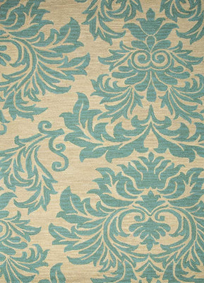 Wollteppich - 120 x 75 cm - mehrfarbig