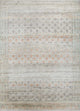 Wollteppich - 240 x 300 cm - silber